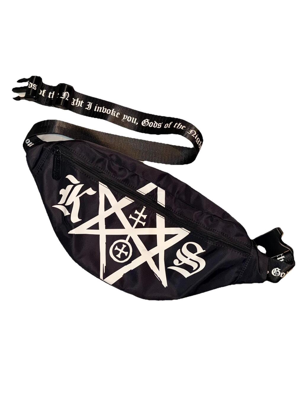 Killstar Neo-Pagan XL Fanny Pack Waist Bag Crossbody Emo Punk Gothic Y2K METAL